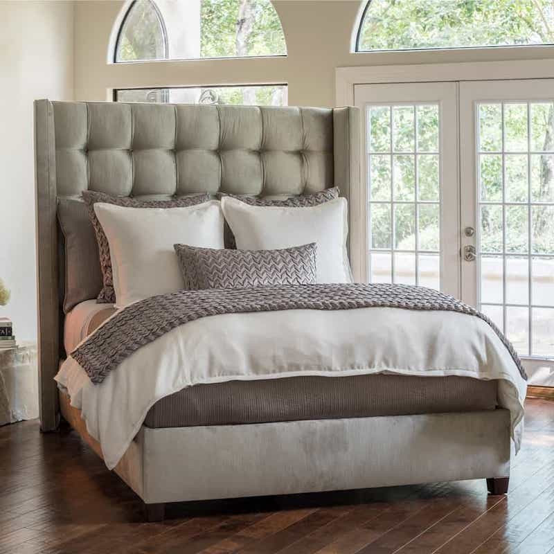 Lynn Shelter Headboard with Rails by Lili Alessandra