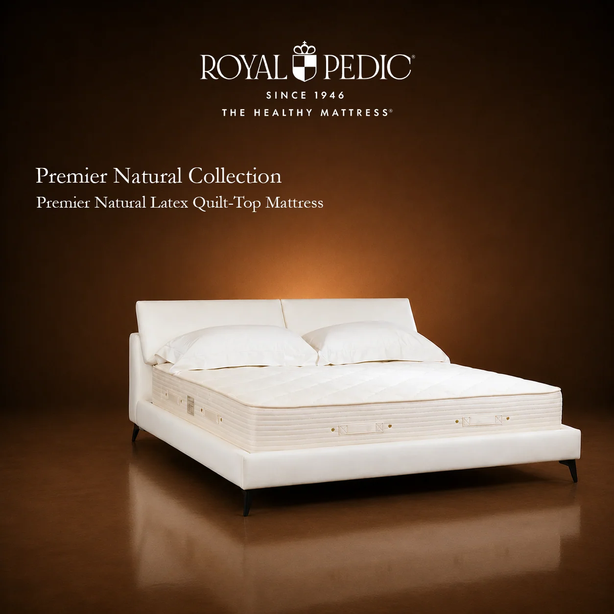 Premier Natural Latex Quilt-Top Mattress