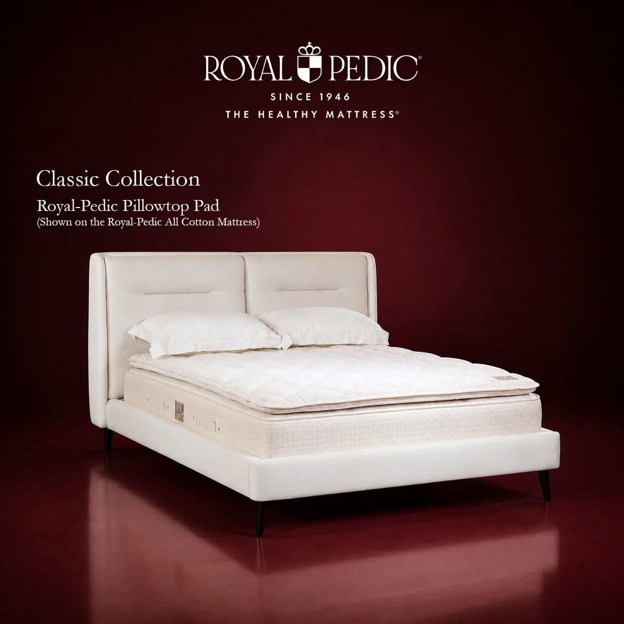 Royal-Pedic & Royal-Cloud Pillowtop Pads
