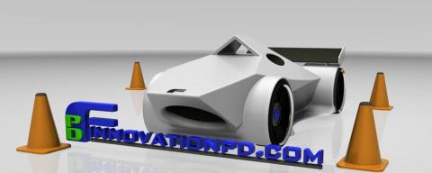 3D printed car chassis and structure
