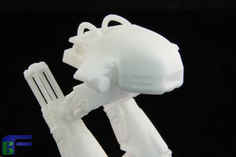 Detailed additive-manufactured component