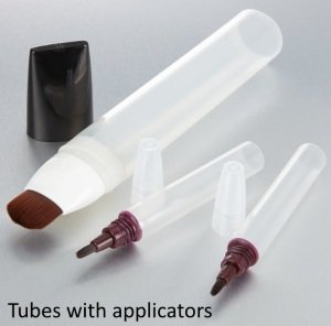 applicator tip tubes