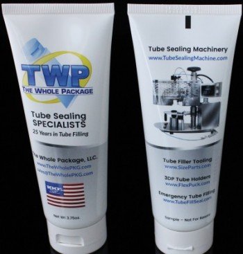 sealed cosmetic tube