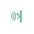 reduce external noise icon