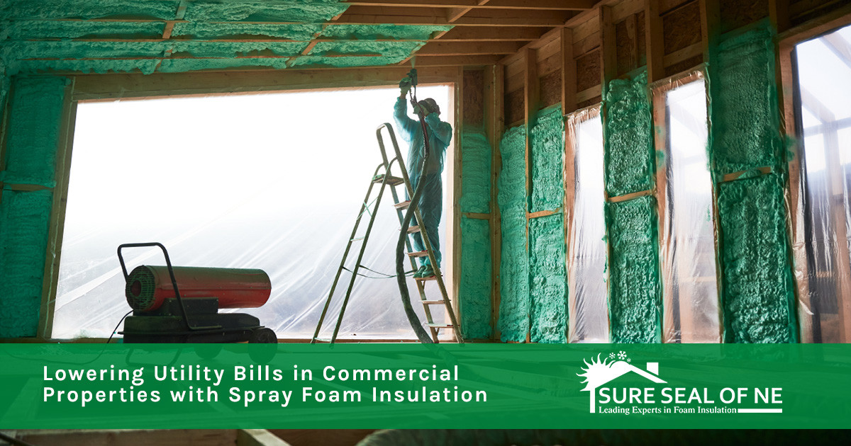 Lowering Utility Bills in Commercial Properties with Spray Foam Insulation