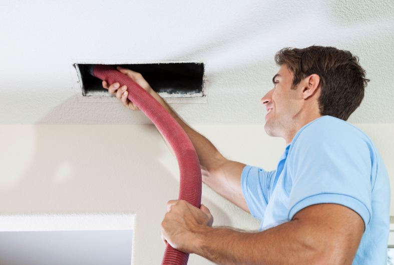 Residential air duct cleaning services