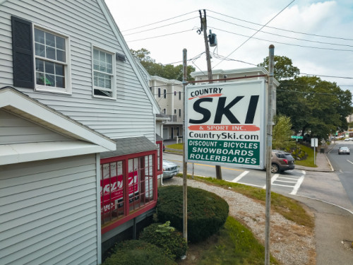 exterior of country ski and sport in quincy mass