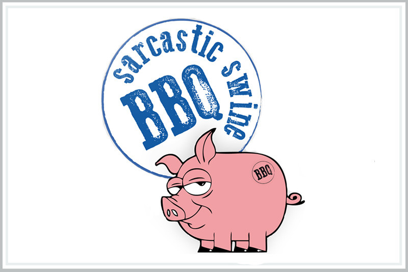 Sarcastic Swine BBQ logo