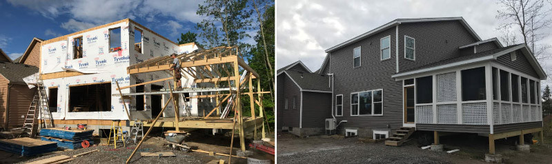home addition built by class a construction