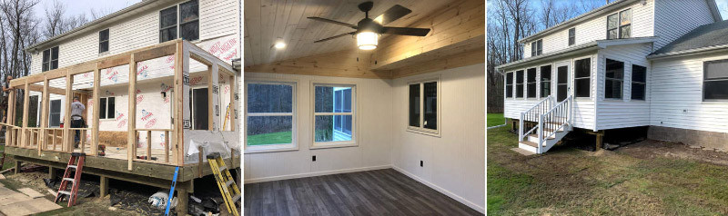 enclosed porch built by class a construction