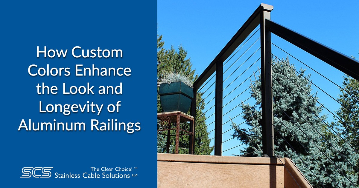 How Custom Colors Enhance the Look and Longevity of Aluminum Railings