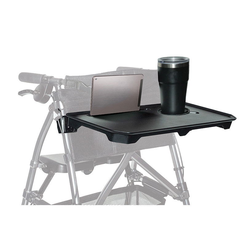 Walker-Rollator Tray Accessory