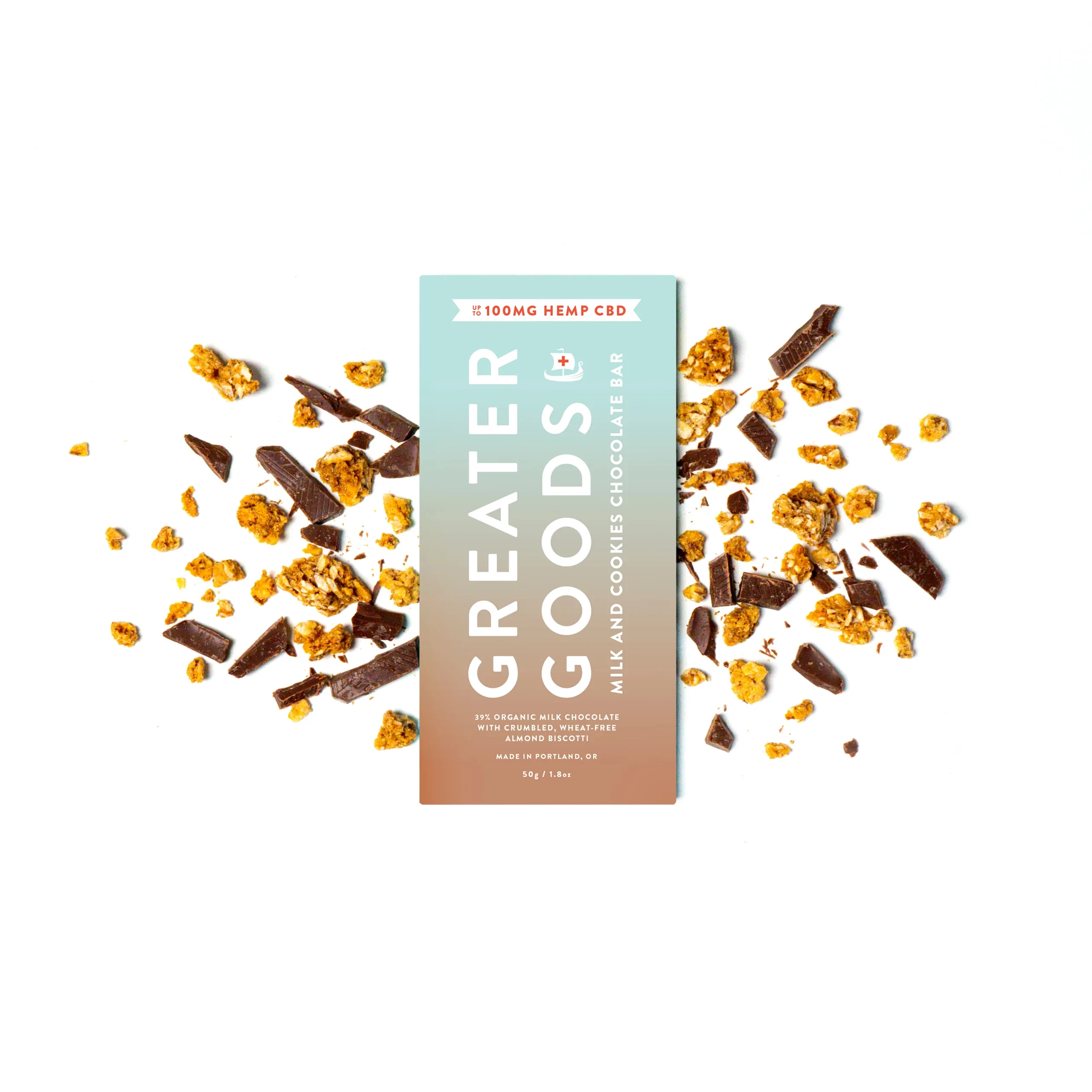 Milk and Cookies Chocolate Bar