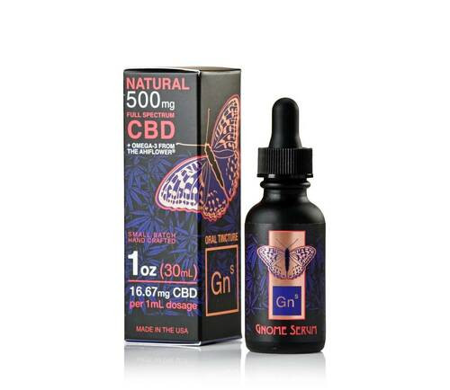 Tincture Full Spectrum Hemp Extract 500mg Natural Flavor (16.67mg per 1mL 1 dropper)