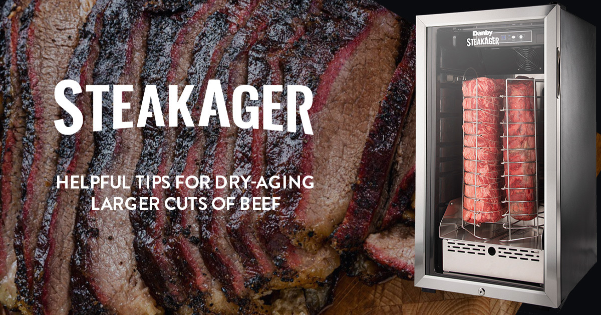 Dry-aged brisket with SteakAger