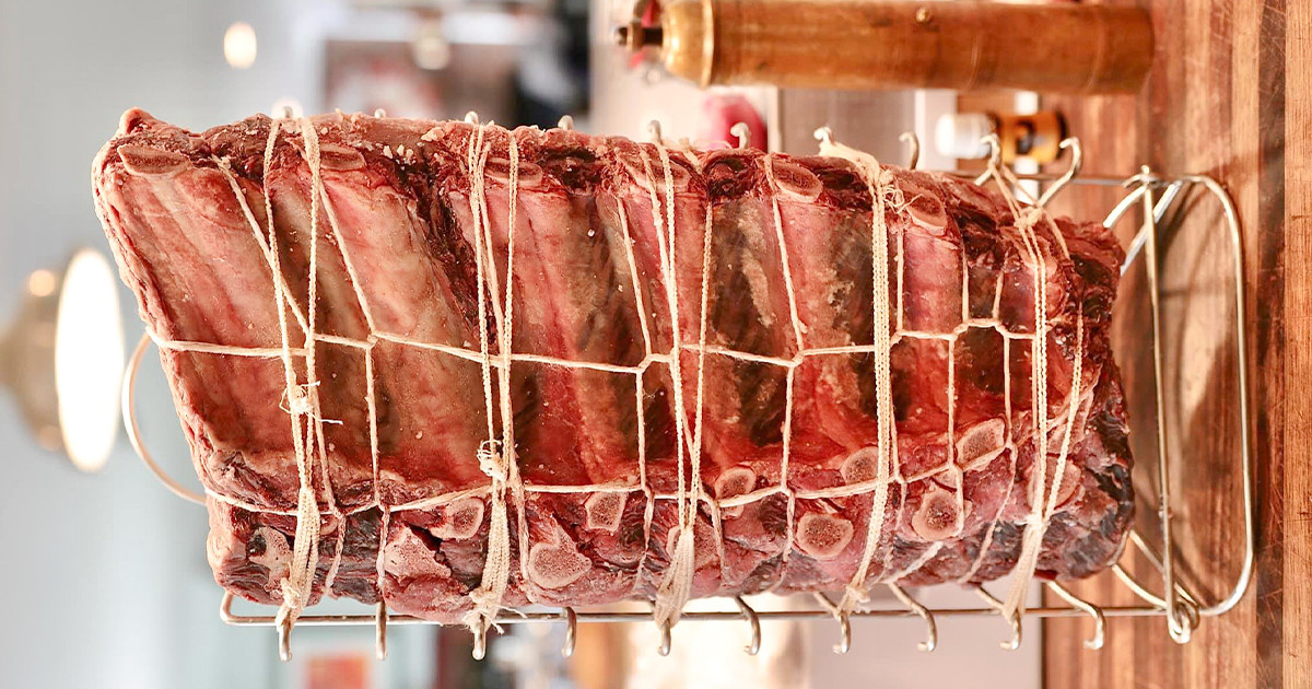 trussed dry aged beef ribs