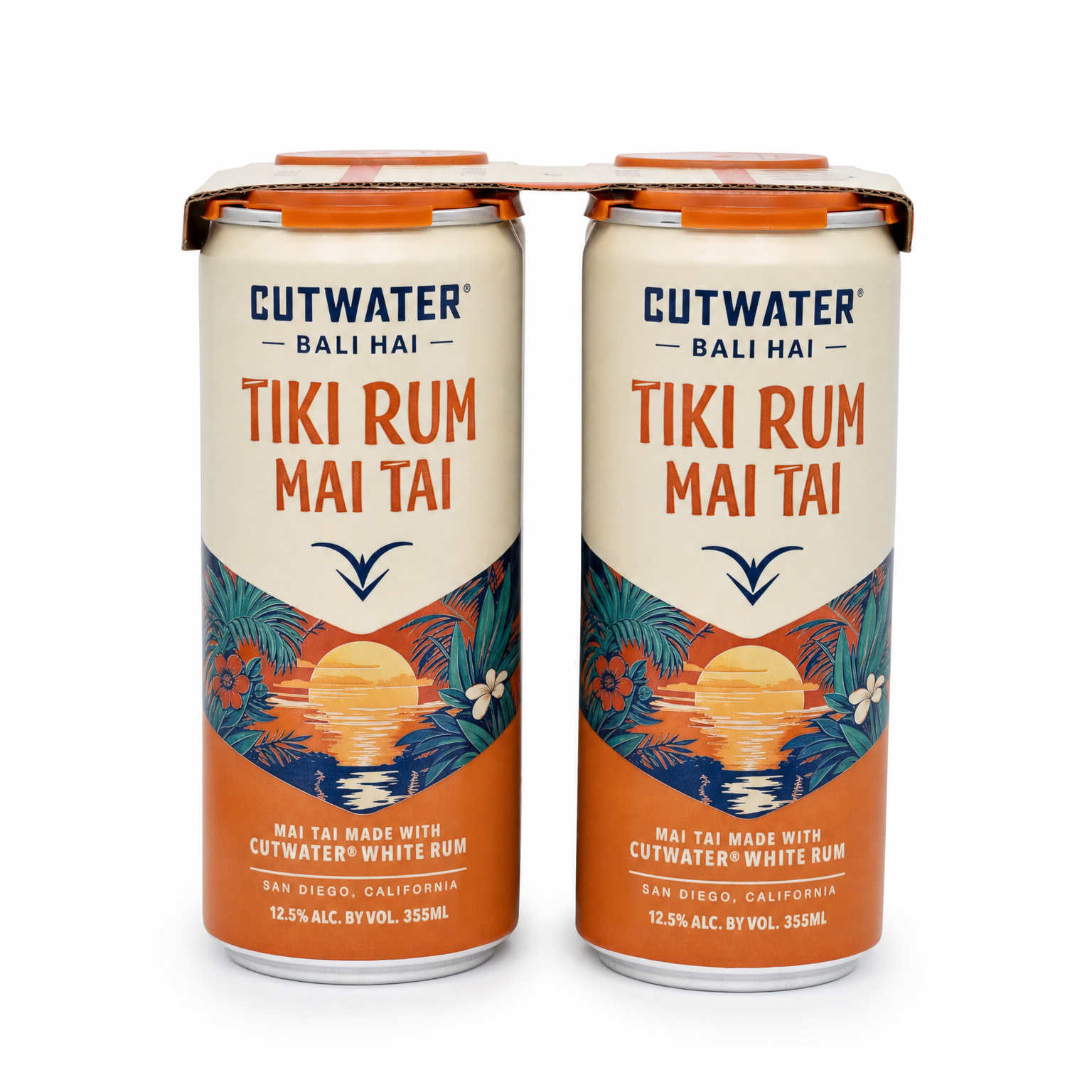 Cutwater Bali Hai Tiki Rum Mai Tai 4pk 12oz Cans