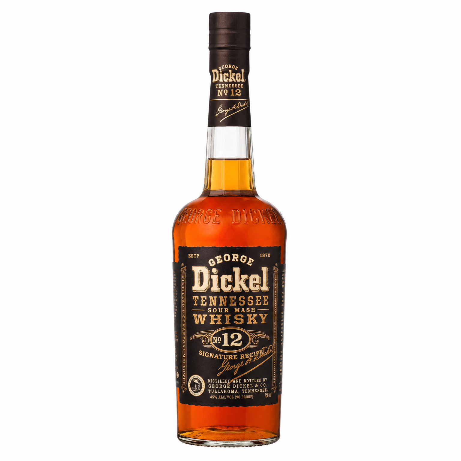 George Dickel No. 12 Signature Recipe Tennessee Whisky 750ml