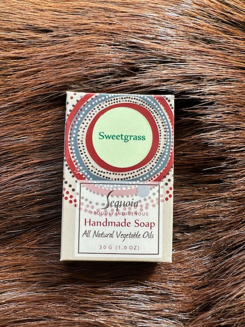 Sequoia Sweetgrass Mini Soap
