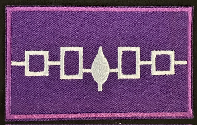 4X2.25 Flag Patches