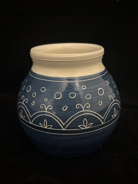 PJ Blue Small Pot