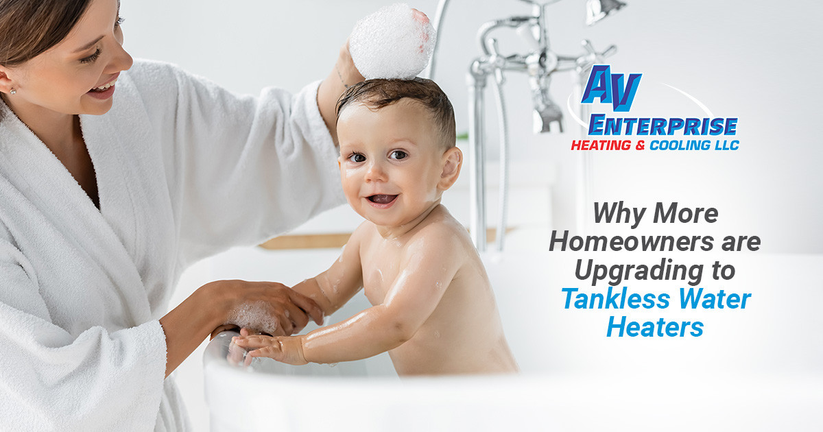Why More Homeowners are Upgrading to Tankless Water Heaters