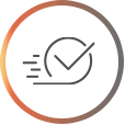 timely delivery icon