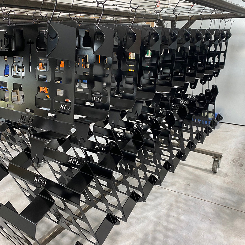 Powder coating orange