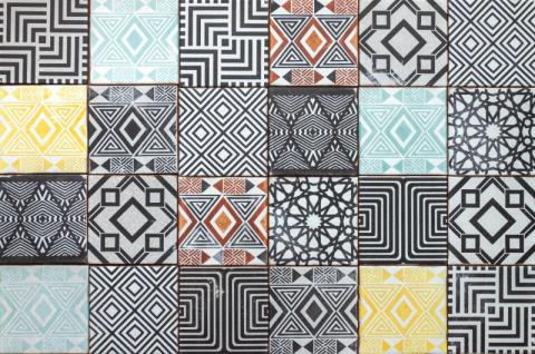 arto brand patterned tile