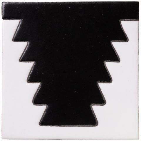 arto brand black and white tile