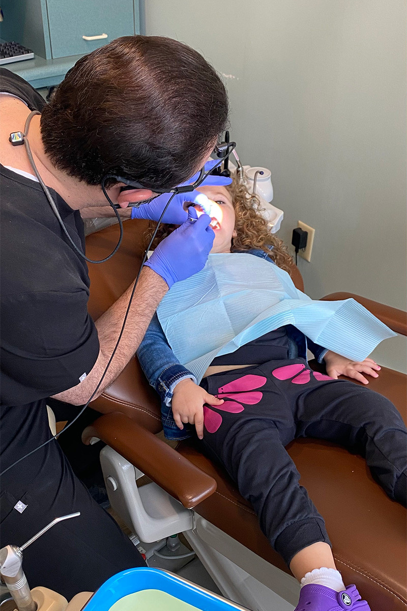 pediatric dental patient harborside dental team