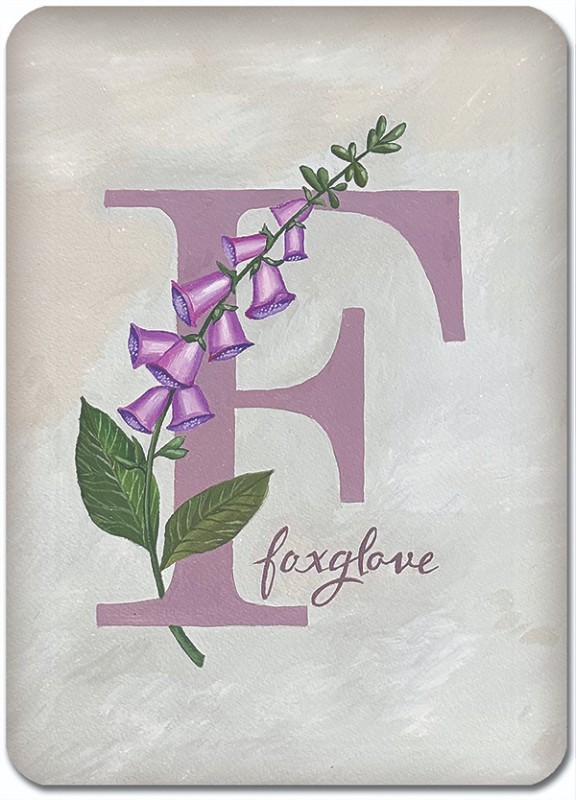 F is for Foxglove