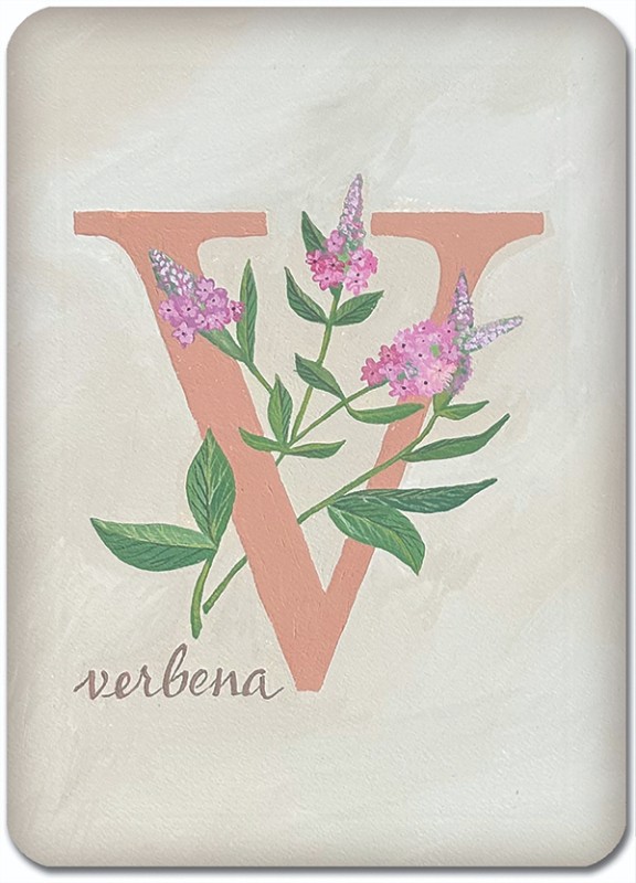 V is for Verbena