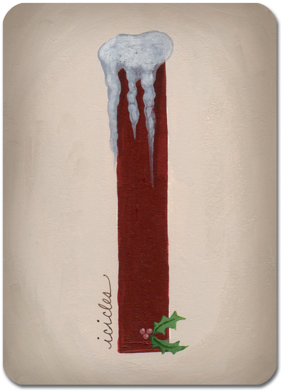 I is for Icicles