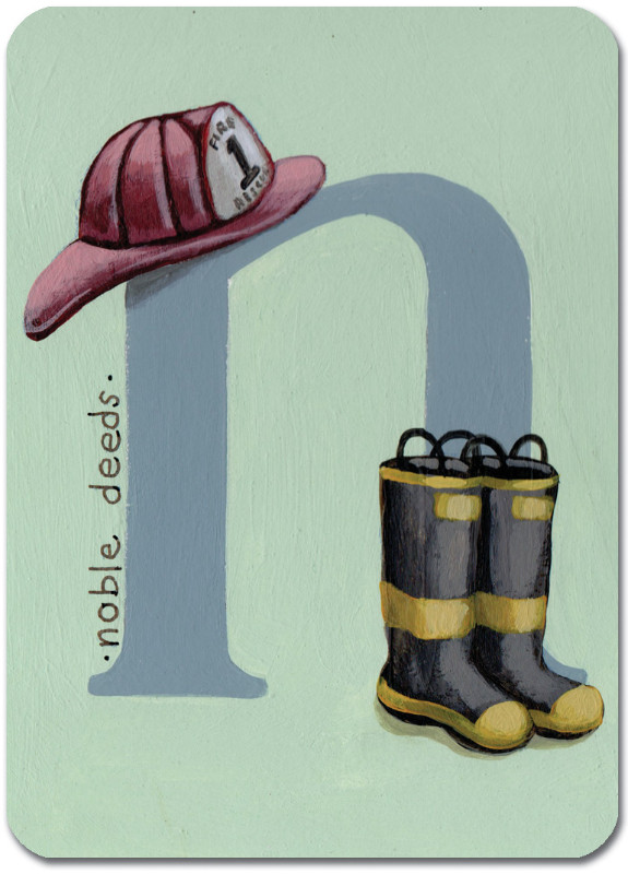N is for Noble Deeds