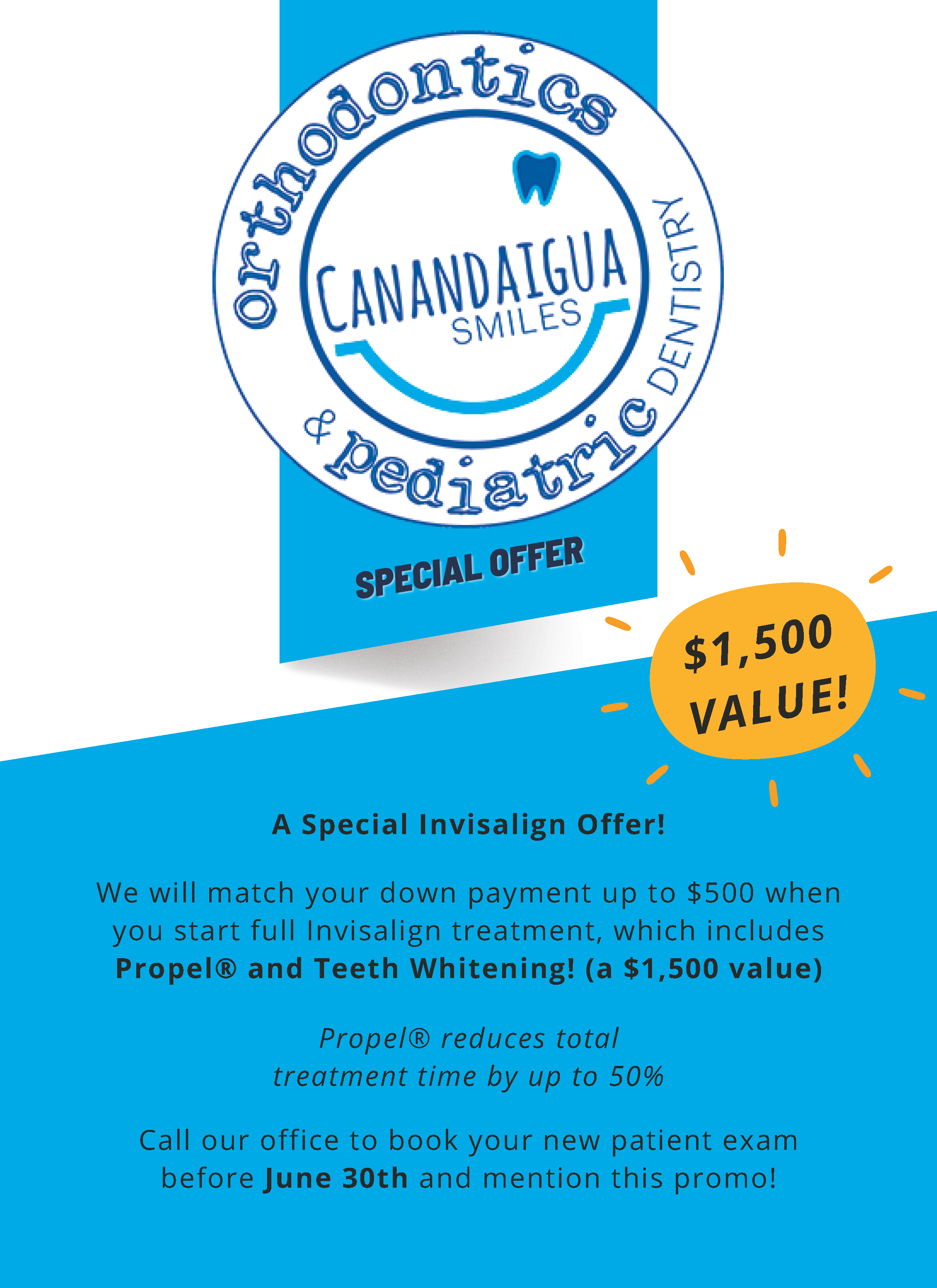 canandaigua smiles invisalign promotional offer
