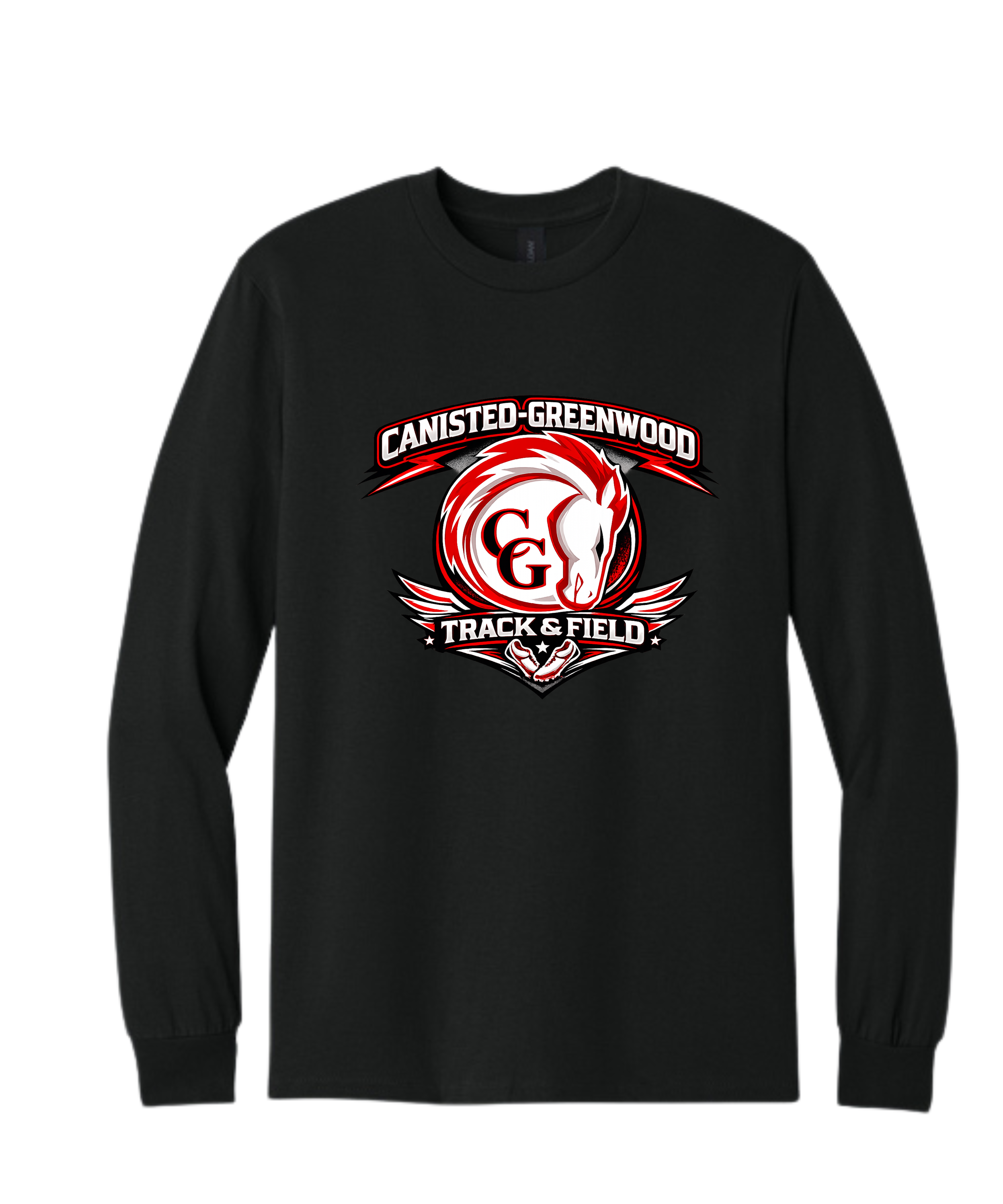 CANISTEO-GREENWOOD TRACK & FIELD LONG SLEEVE TEE