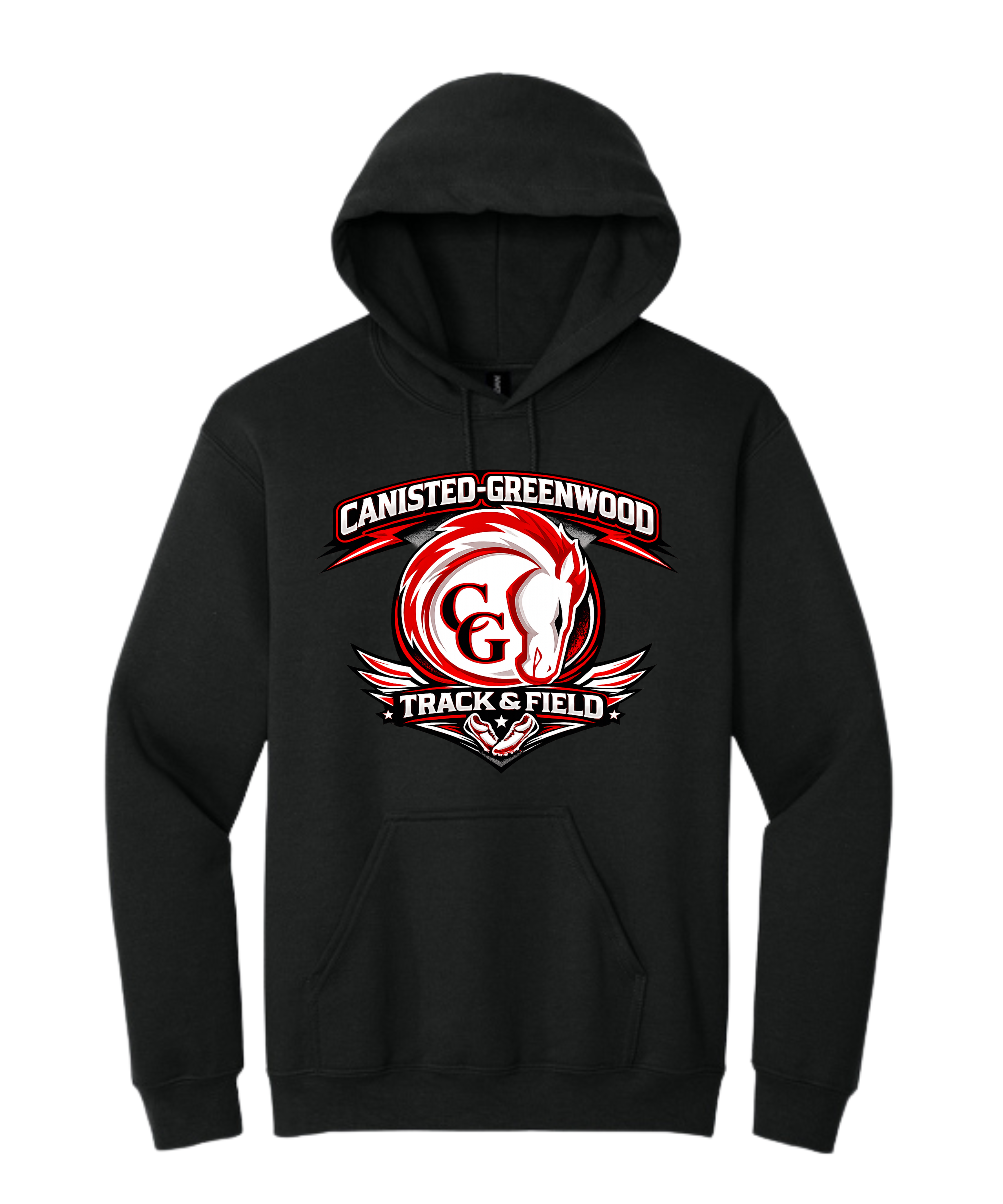 CANISTEO-GREENWOOD TRACK & FIELD HOODIE