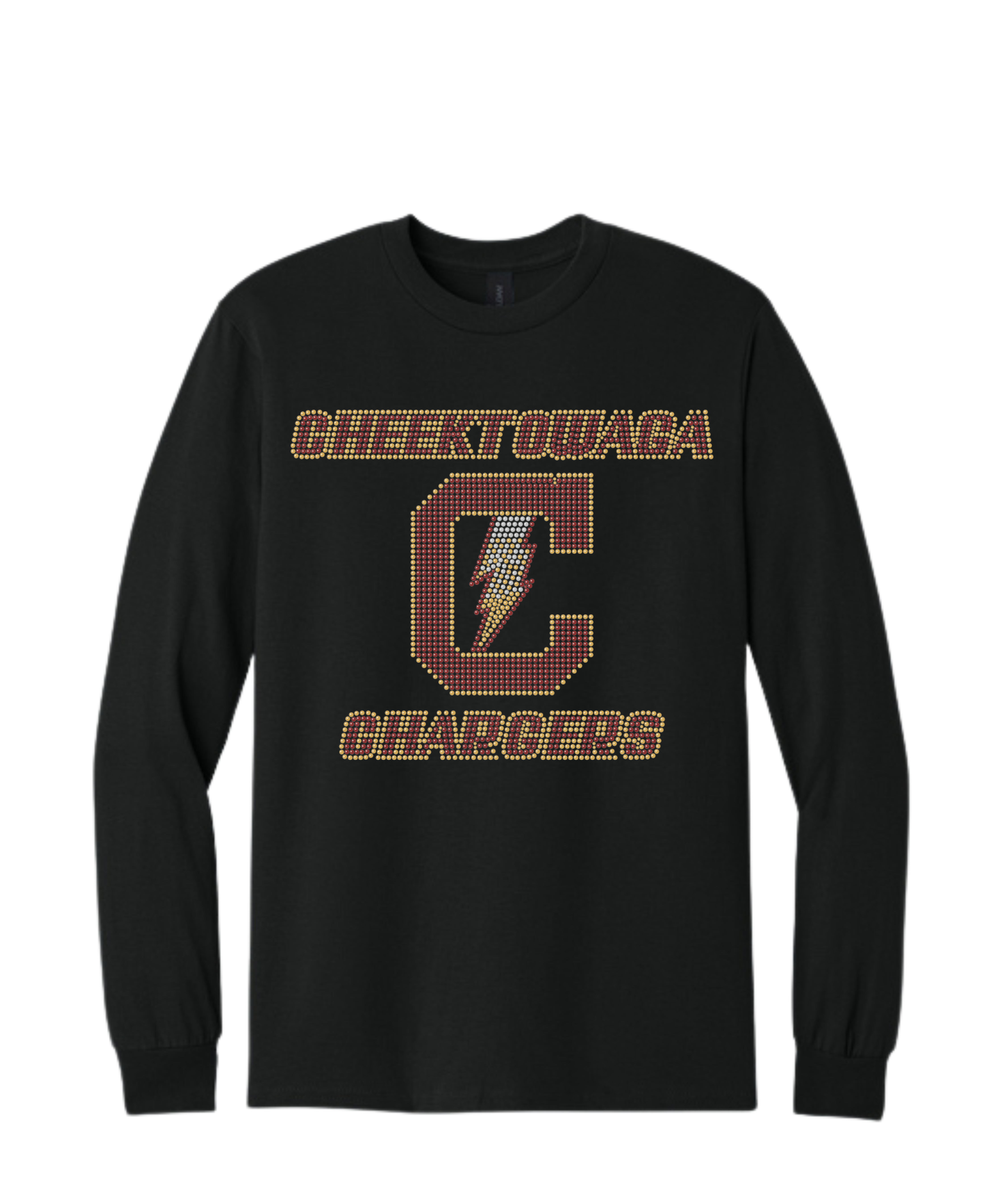 CHEEKTOWAGA CHARGERS BLING LONG SLEEVE TEE